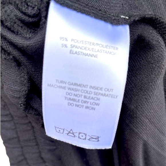 NWT Sz 1x black pants by Cozy. Buttery soft loungewear or sleepwear. - Picture 3 of 4